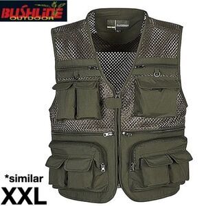 BUSHLINE MARLIN FISHING VEST size 2XL XXL